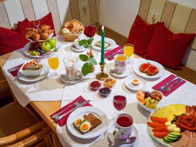 Ferienhaus oder Apartment Deluxe im Gartenhotel Rosenhof