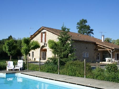 Domaine Les Messauts, Gites mit Pool am Kanal